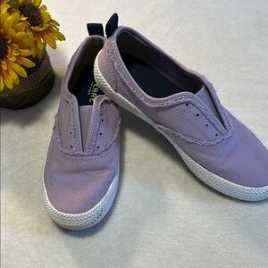 Sperry Purple Casual Slip-On Sneakers